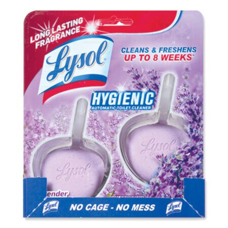 Picture of Hygienic Automatic Toilet Bowl Cleaner, Cotton Lilac, 2/PackRAC-83722