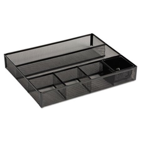 Picture of Deep Desk Drawer Organizer, Metal Mesh, BlackROL-22131