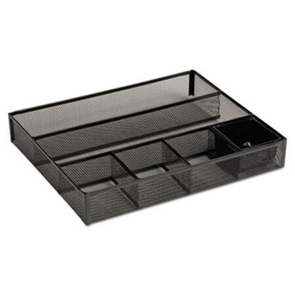 Picture of Deep Desk Drawer Organizer, Metal Mesh, BlackROL-22131