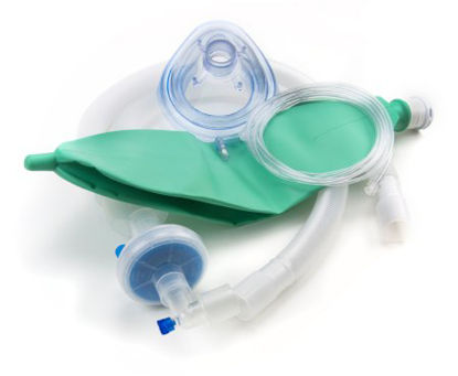 Picture of McKesson Anesthesia Breathing Circuit Expandable Tube 72 Inch Tube Dual Limb Adult 3 Liter Bag Single Patient Use16-D72LM