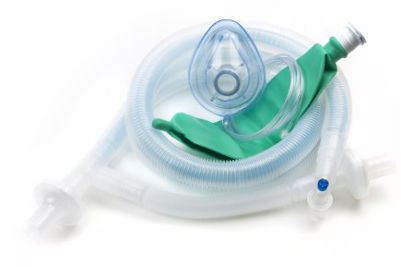 Picture of McKesson Anesthesia Breathing Circuit Expandable Tube 72 Inch Tube Single Limb Adult 2 Liter Bag Single Patient Use16-C72M2