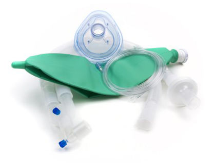 Picture of McKesson Anesthesia Breathing Circuit Expandable Tube 72 Inch Tube Dual Limb Adult 3 Liter Bag Single Patient Use16-D72L3