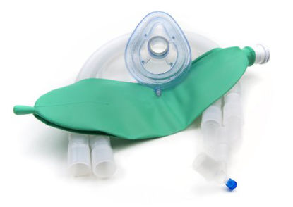 Picture of McKesson Anesthesia Breathing Circuit Expandable Tube 72 Inch Tube Dual Limb Adult 3 Liter Bag Single Patient Use16-D72M3