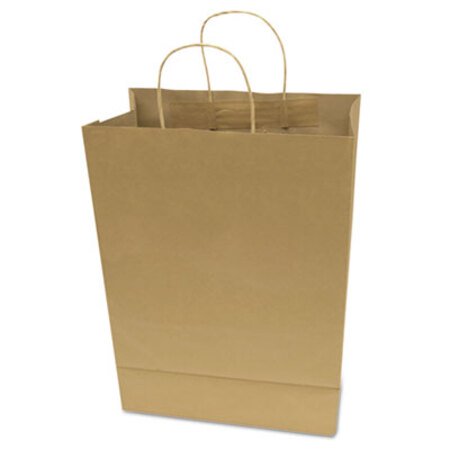 Picture of Premium Shopping Bag, 12" x 6.5" x 17", Brown Kraft, 50/BoxCOS-091566