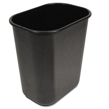 Picture of Soft-Sided Wastebasket, 28 qt, BlackBWK-28QTWBBLA