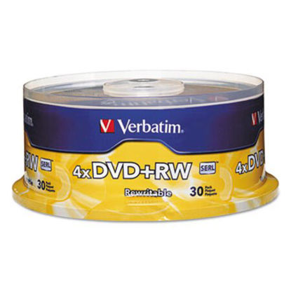 Picture of DVD+RW Discs, 4.7GB, 4x, Spindle, 30/PackVER-94834