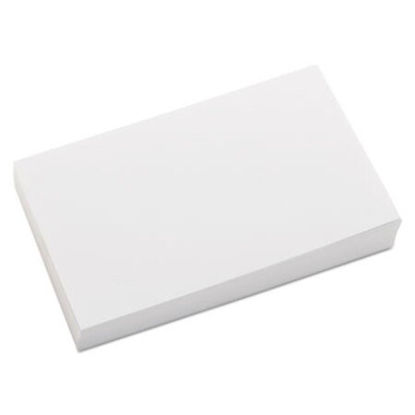Picture of Unruled Index Cards, 3 x 5, White, 100/PackUNV-47200