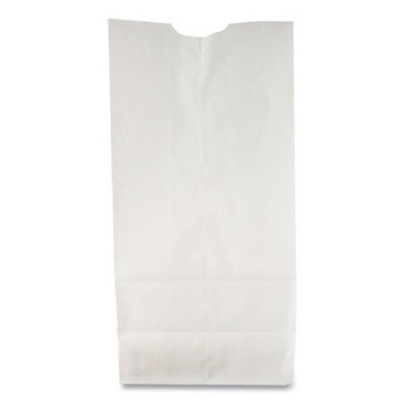 Picture of Grocery Paper Bags, 30 lbs Capacity, #2, 4.31"w x 2.44"d x 7.88"h, White, 500 BagsBAG-GW2500