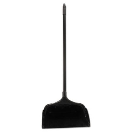 Picture of Lobby Pro Upright Dustpan, w/Wheels, 12 1/2 ", Polypropylene w/Vinyl Coat, BlackRCP-253100BK
