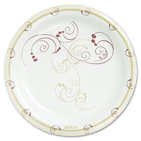 Picture of Symphony Paper Dinnerware, Mediumweight Plate, 8.5" dia, Tan, 125/PackSCC-MP9RJ8001PK