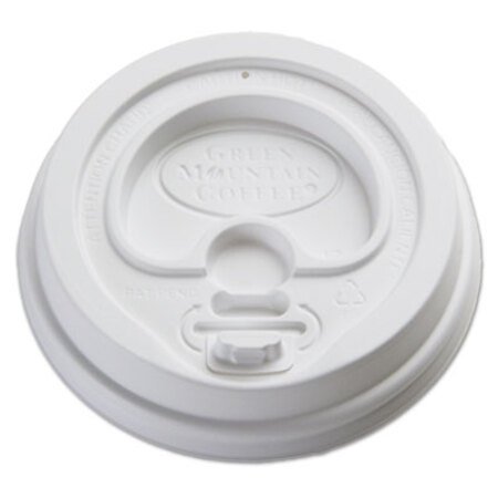 Picture of Plastic Lids for Paper Hot Cups, Gourmet Domed, Fits 10 oz to 16 oz, White, 500/CartonGMT-93783