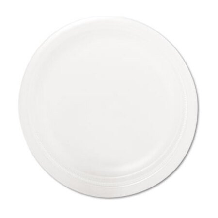 Picture of Quiet Classic Laminated Foam Dinnerware Plate, 9" dia, White, 125/PackDCC-9PWQRPK