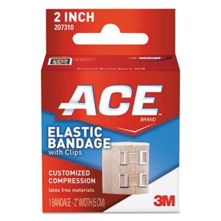 Picture of Elastic Bandage with E-Z Clips, 2" x 50"MMM-207310
