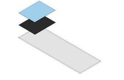 Picture of Microscope Slide SHURMark® Contrasting Black 1 X 3 Inch Yellow EndSM-CCU-45Y