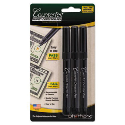 Picture of Smart Money Counterfeit Bill Detector Pen for Use w/U.S. Currency, 3/PackDRI-3513B1
