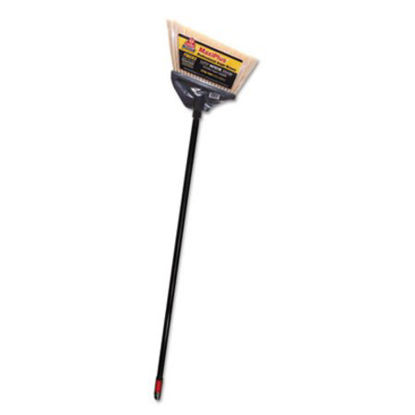 Picture of MaxiPlus Professional Angle Broom, Polystyrene Bristles, 51" Handle, BlackDVO-91351EA