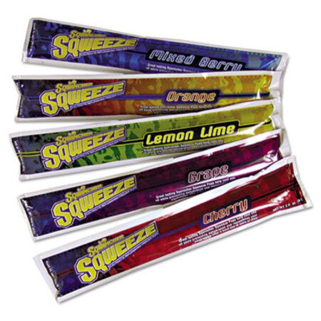 Picture of Sqweeze Freeze Pops, Assorted Flavors, 3 oz Packets, 150/CartonSQW-159200201