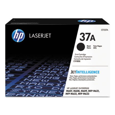 Picture of HP 37A, (CF237A) Black Original LaserJet Toner CartridgeHEW-CF237A