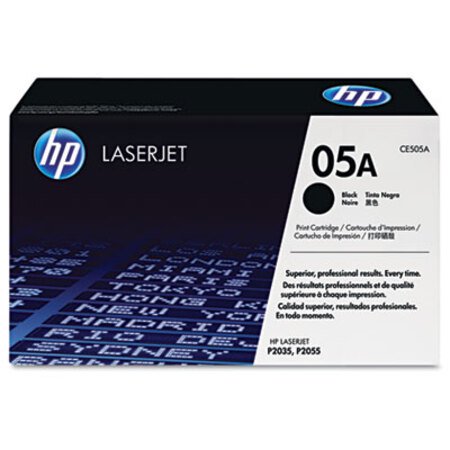 Picture of HP 05A, (CE505A) Black Original LaserJet Toner CartridgeHEW-CE505A