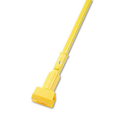 Picture of Plastic Jaws Mop Handle for 5 Wide Mop Heads, 60" Aluminum Handle, YellowBWK-610