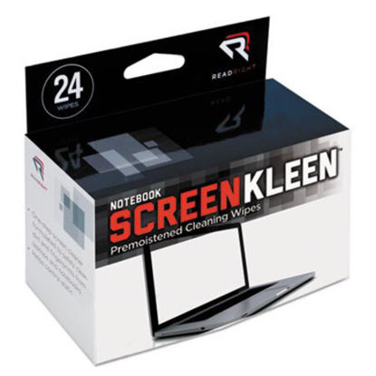 Picture of Notebook ScreenKleen Pads, Cloth, 7 x 5, White, 24/BoxREA-RR1217