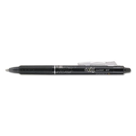 Picture of FriXion Clicker Erasable Gel Pen, Retractable, Fine 0.7 mm, Black Ink, Black BarrelPIL-31450