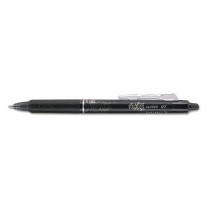 Picture of FriXion Clicker Erasable Gel Pen, Retractable, Fine 0.7 mm, Black Ink, Black BarrelPIL-31450