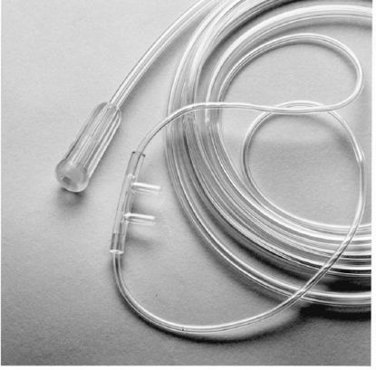 Picture of Nasal Cannula Low Flow Delivery Salter Labs® Adult Straight Prong / NonFlared Tip1056-7-50