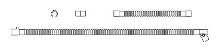 Picture of Humidification Circuit Corrugated Tube 60 Inch Tube Single Limb Adult Single Patient UseRT114
