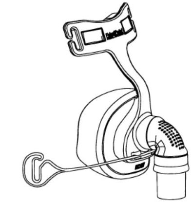 Picture of CPAP Mask Assembly Kit FlexiFit™ 407400HC502