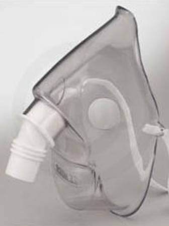 Picture of Aerosol Mask Sidestream® Elongated Style Adult One Size Fits Most Adjustable Head Strap1025531