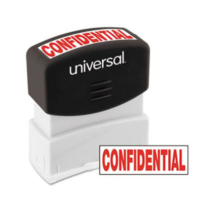 Picture of Message Stamp, CONFIDENTIAL, Pre-Inked One-Color, RedUNV-10046