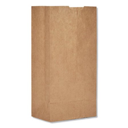 Picture of Grocery Paper Bags, 30 lbs Capacity, #4, 5"w x 3.33"d x 9.75"h, Kraft, 500 BagsBAG-GK4500