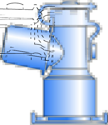 Picture of Dual-Axis Swivel Adapter Portex® Peep-Keep™525350
