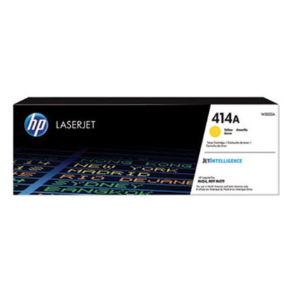Picture of HP 414A, (W2022A) Yellow Original LaserJet Toner CartridgeHEW-W2022A