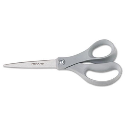 Picture of Contoured Performance Scissors, 8" Long, 3.5" Cut Length, Gray Straight HandleFSK01004249J