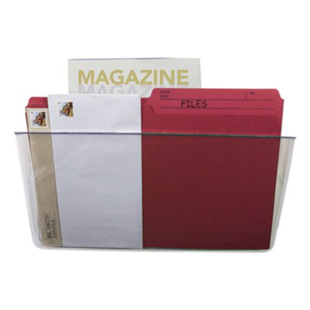 Picture of Wall File, Letter, 13 x 7, Single Pocket, ClearSTX-70213U06C