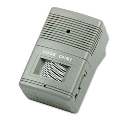 Picture of Visitor Arrival/Departure Chime, Battery Operated, 2.75w x 2d x 4.25h, GrayTCO-15300