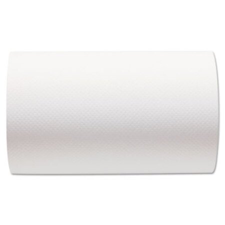Picture of Hardwound Paper Towel Roll, Nonperforated, 9 x 400ft, White, 6 Rolls/CartonGPC-26610