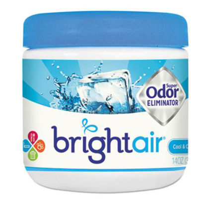 Picture of Super Odor Eliminator, Cool and Clean, Blue, 14 oz JarBRI-900090EA