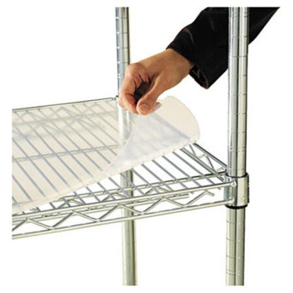 Picture of Shelf Liners For Wire Shelving, Clear Plastic, 48w x 24d, 4/PackALE-SW59SL4824
