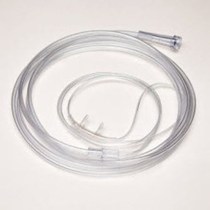 Picture of ETCO2 Nasal Sampling Cannula with O2 Delivery Micro Flow Delivery Salter-Style® Micro Adult Curved Prong / NonFlared Tip1616-4-50