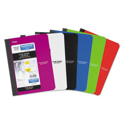 Picture of Composition Book, Medium/College Rule, Assorted Cover Colors, 9.75 x 7.5, 100 SheetsMEA-09120