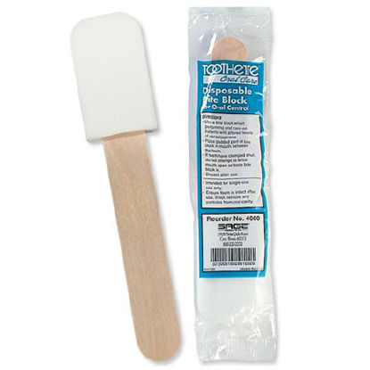 Picture of Toothette® Bite Block / Tongue Depressor Plastic Disposable4000