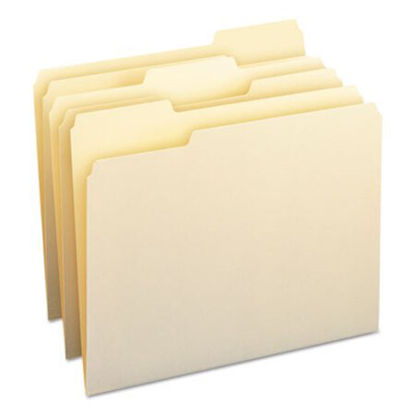 Picture of Manila File Folders, 1/3-Cut Tabs, Letter Size, 100/BoxSMD-10330