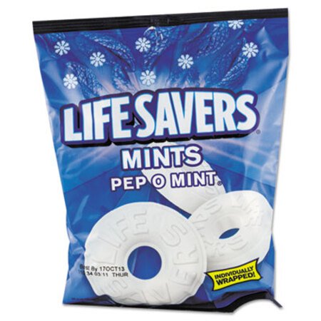 Picture of Hard Candy Mints, Pep-O-Mint, Individually Wrapped, 6.25 oz BagLFS-88503