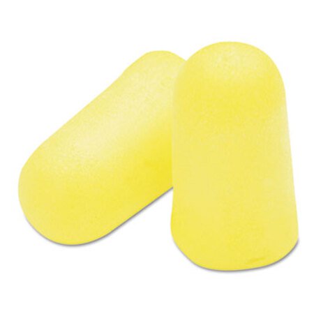 Picture of E·A·R TaperFit 2 Self-Adjusting Earplugs, Uncorded, Foam, Yellow, 200 PairsMMM-3121219