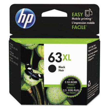Picture of HP 63XL, (F6U64AN) High-Yield Black Original Ink CartridgeHEW-F6U64AN