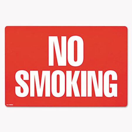 Picture of Two-Sided Signs, No Smoking/No Fumar, 8 x 12, RedCOS-098068