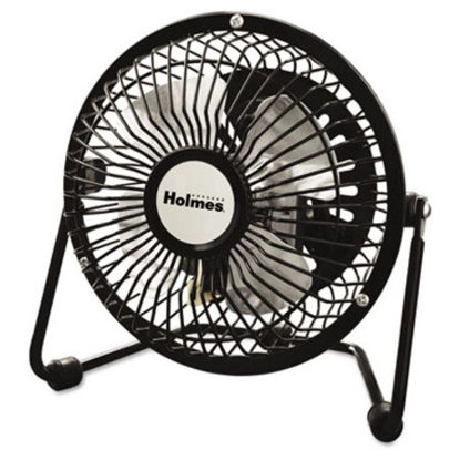 Picture of Mini High Velocity Personal Fan, One-Speed, BlackHLS-HNF0410ABM